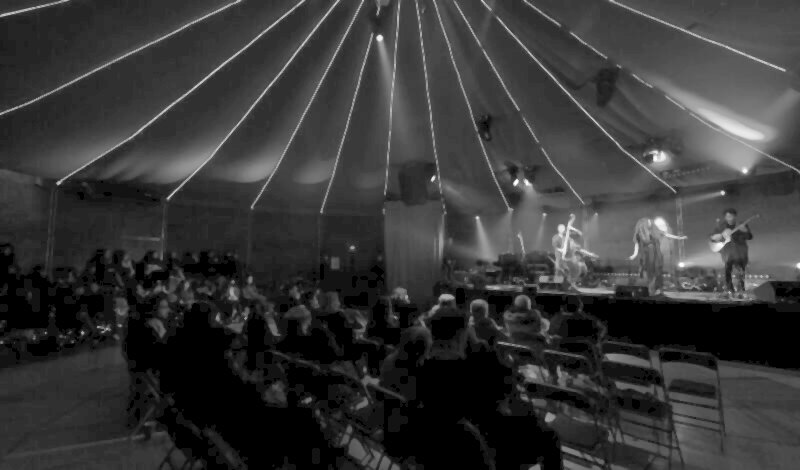 Le Chapiteau du Point Fort, salle de concert sous chapiteau