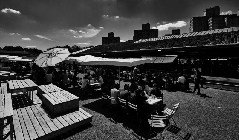 La Grande Terrasse du Point Fort, 1000 m² en plein air